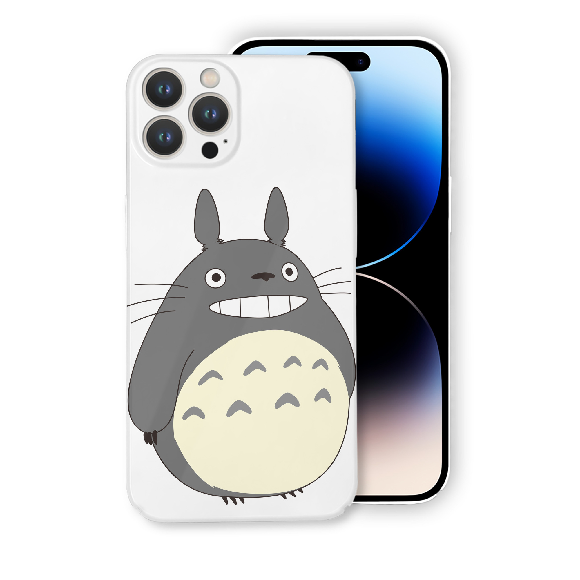 （画像用） となりのトトロ 草壁メイ 草壁サツキ My Neighbor Totoro Satsuki Kusakabe Mei Kusakabe 【iPhone 14シリーズ対応】ハードケース